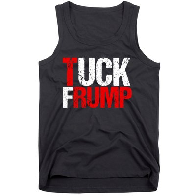 Funny Anti Trump Tuck Frump Cool Resist Political Humor Tank Top