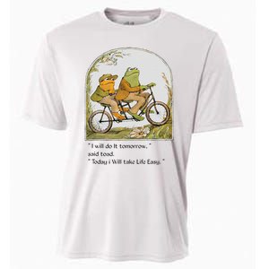 Frog And Toad I Will Do It Tomorrow Said Toad Cooling Performance Crew T-Shirt