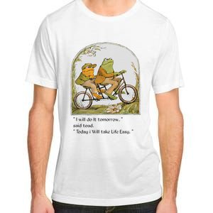 Frog And Toad I Will Do It Tomorrow Said Toad Adult ChromaSoft Performance T-Shirt