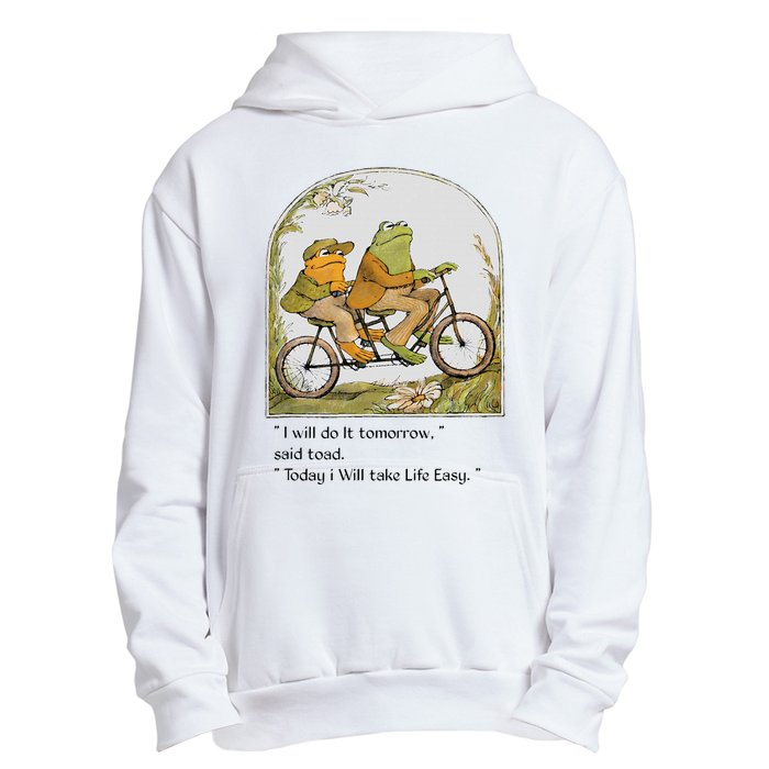 Frog And Toad I Will Do It Tomorrow Said Toad Urban Pullover Hoodie