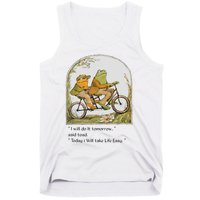 Frog And Toad I Will Do It Tomorrow Said Toad Tank Top