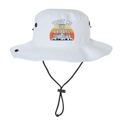 Funny Air Traffic Controller Gift Trust Me Im A Air Traffi Gift Legacy Cool Fit Booney Bucket Hat