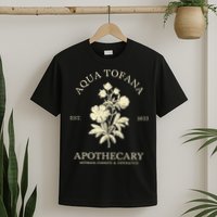 Feminist Aqua Tofana Apothecary Vintage Design T-Shirt