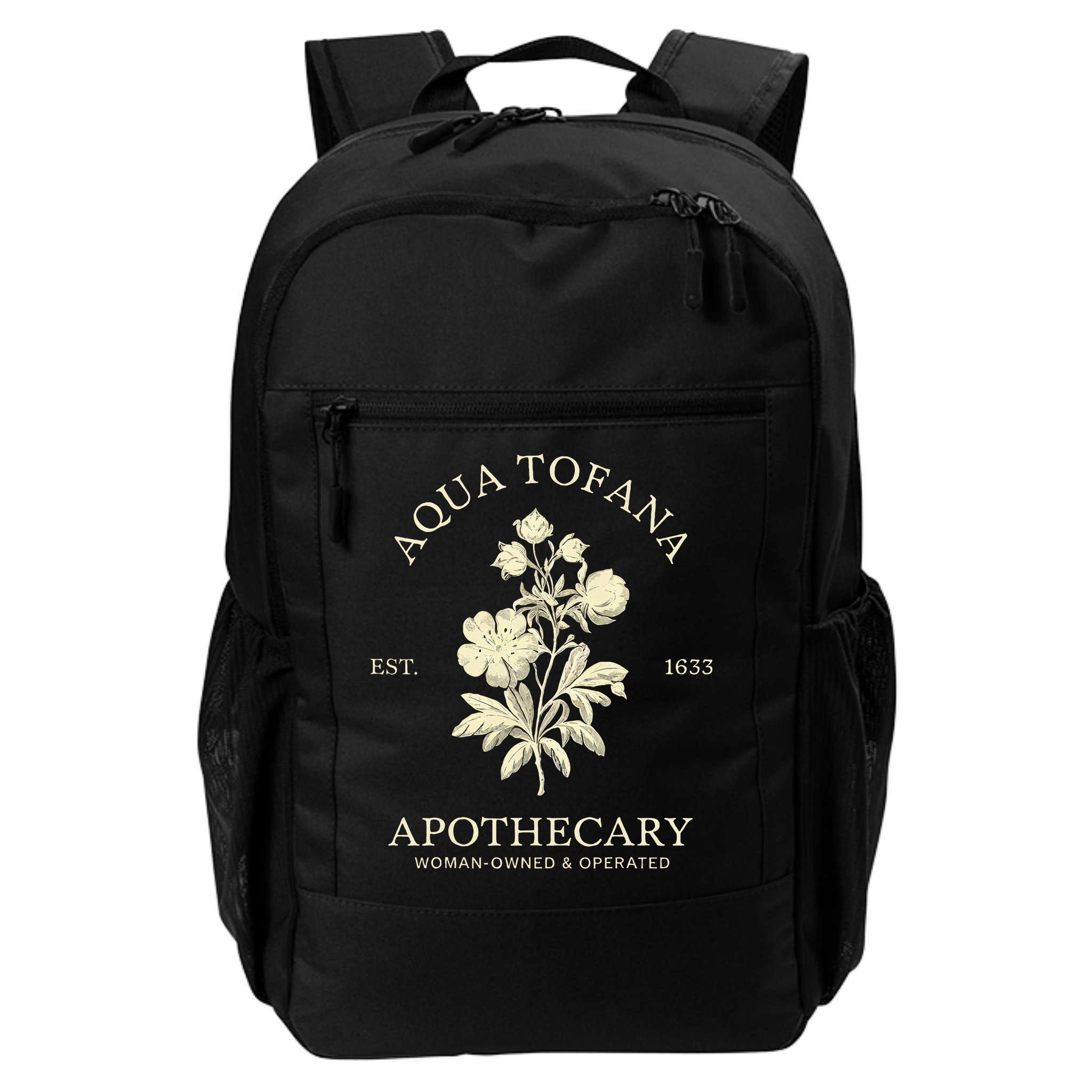 Feminist Aqua Tofana Apothecary Vintage Design Backpack
