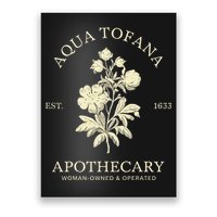 Feminist Aqua Tofana Apothecary Vintage Design Poster