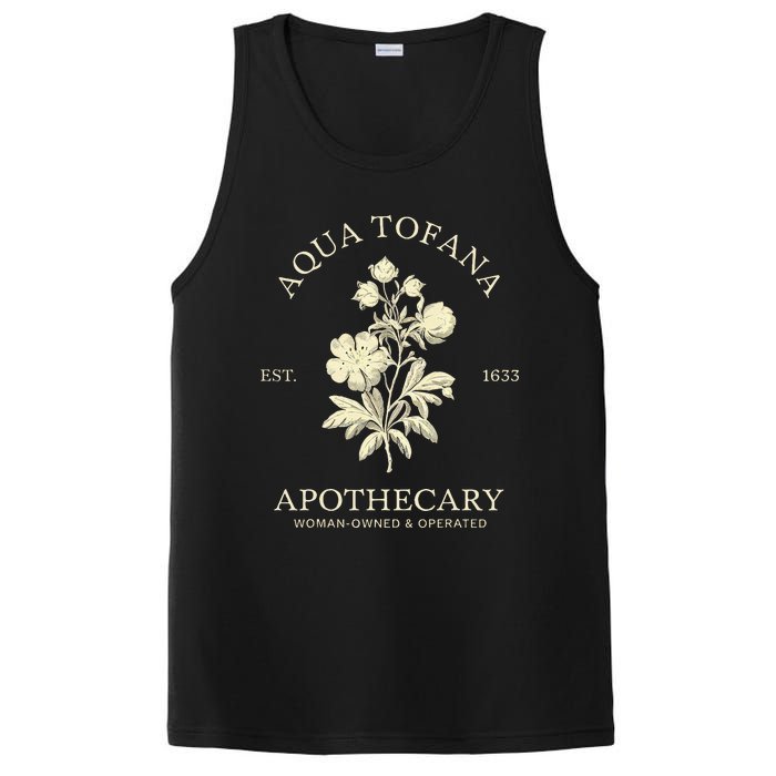 Feminist Aqua Tofana Apothecary Vintage Design PosiCharge Competitor Tank