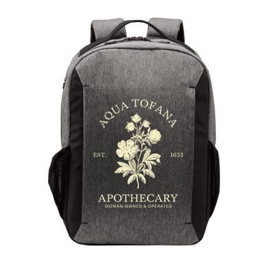 Feminist Aqua Tofana Apothecary Vintage Design Vector Backpack