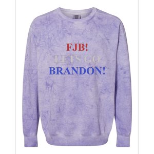 FJB AMERICAN TEE SHIRT. LETS GO BRANDON. Colorblast Crewneck Sweatshirt