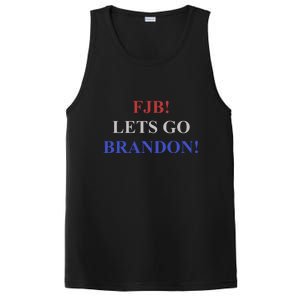 FJB AMERICAN TEE SHIRT. LETS GO BRANDON. PosiCharge Competitor Tank