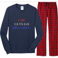 FJB AMERICAN TEE SHIRT. LETS GO BRANDON. Long Sleeve Pajama Set