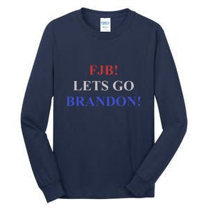 FJB AMERICAN TEE SHIRT. LETS GO BRANDON. Tall Long Sleeve T-Shirt