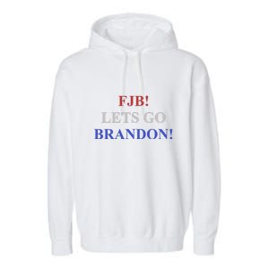 FJB AMERICAN TEE SHIRT. LETS GO BRANDON. Garment-Dyed Fleece Hoodie