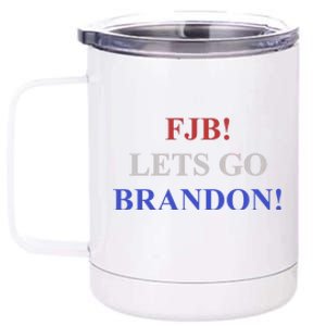 FJB AMERICAN TEE SHIRT. LETS GO BRANDON. 12 oz Stainless Steel Tumbler Cup