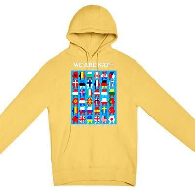 Fellas Around The Globe Premium Pullover Hoodie