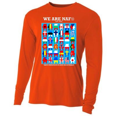 Fellas Around The Globe Cooling Performance Long Sleeve Crew