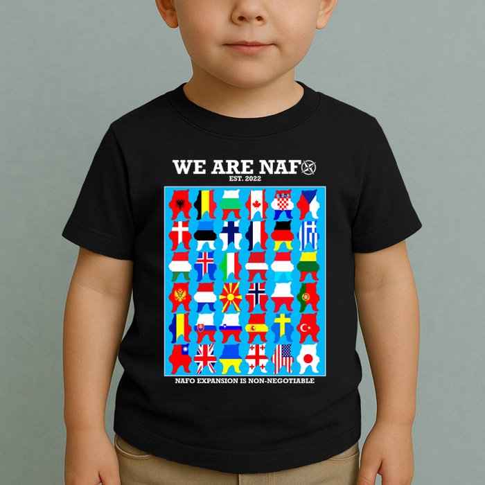 Fellas Around The Globe Toddler T-Shirt