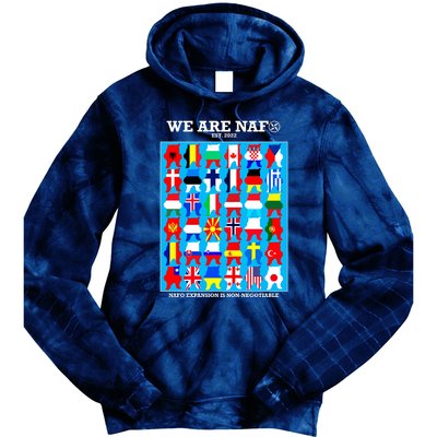 Fellas Around The Globe Tie Dye Hoodie