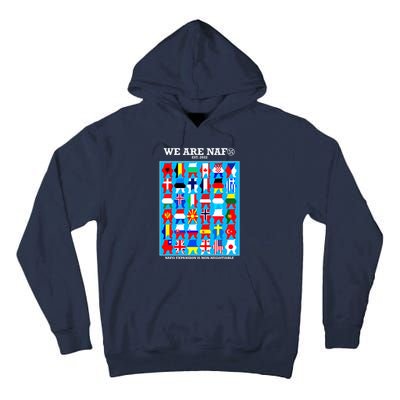 Fellas Around The Globe Tall Hoodie