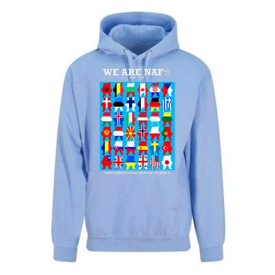 Fellas Around The Globe Unisex Surf Hoodie