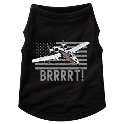 Funny A10 Thunderbolt Warthog BRRRRRT Doggie Tank