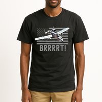 Funny A10 Thunderbolt Warthog BRRRRRT Tall T-Shirt