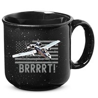 Funny A10 Thunderbolt Warthog BRRRRRT 15oz Campfire Ceramic Mug