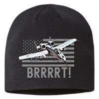 Funny A10 Thunderbolt Warthog BRRRRRT Sustainable Beanie
