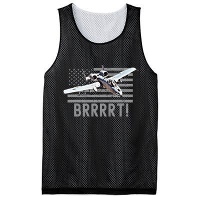 Funny A10 Thunderbolt Warthog BRRRRRT Mesh Reversible Basketball Jersey Tank