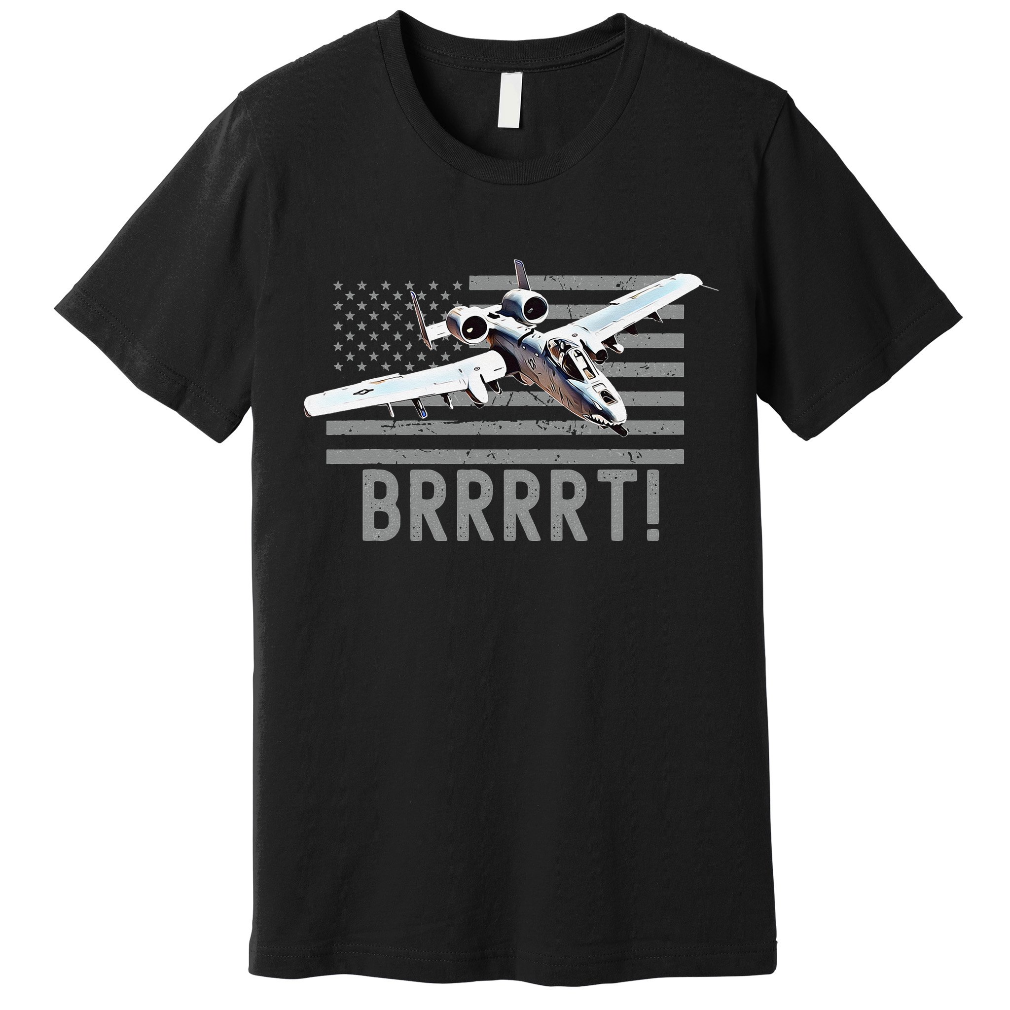 Funny A10 Thunderbolt Warthog BRRRRRT Premium T-Shirt