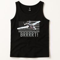 Funny A10 Thunderbolt Warthog BRRRRRT Tank Top