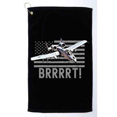 Funny A10 Thunderbolt Warthog BRRRRRT Golf Towel