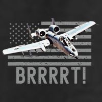 Funny A10 Thunderbolt Warthog BRRRRRT Golf Towel