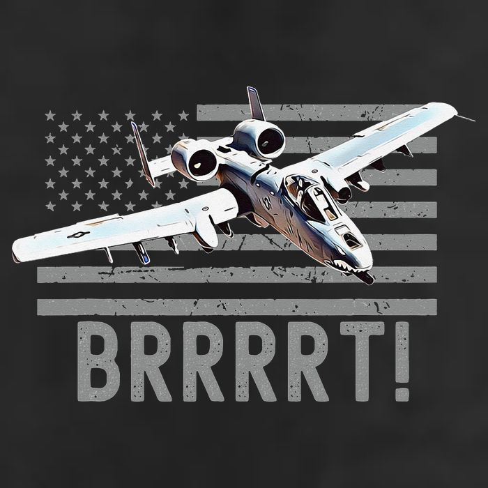 Funny A10 Thunderbolt Warthog BRRRRRT Golf Towel
