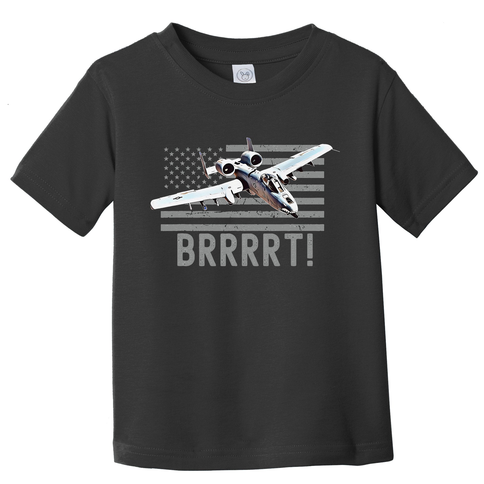 Funny A10 Thunderbolt Warthog BRRRRRT Toddler T-Shirt