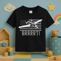 Funny A10 Thunderbolt Warthog BRRRRRT Toddler T-Shirt