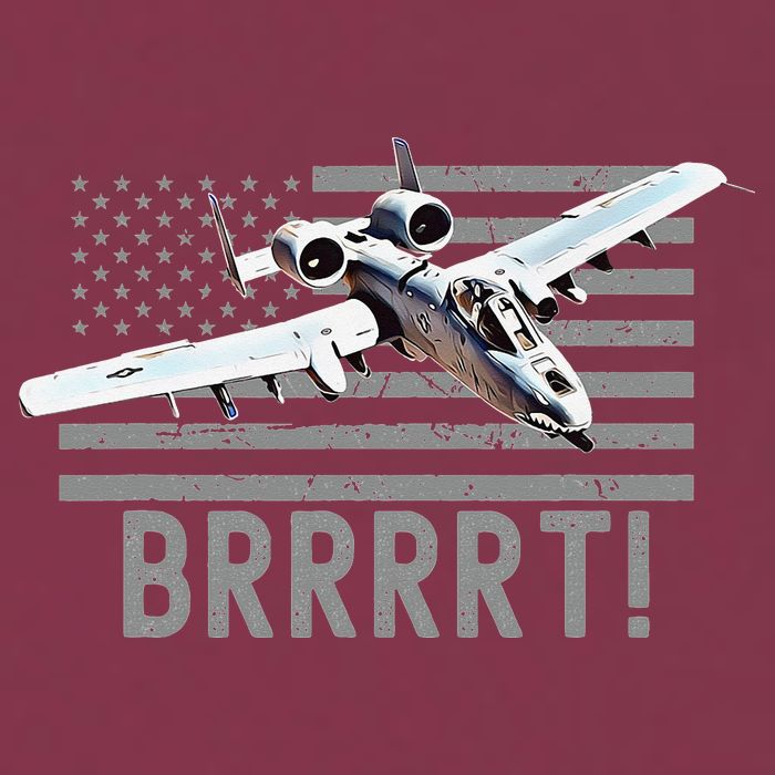 Funny A10 Thunderbolt Warthog BRRRRRT 16oz Travel Tumbler