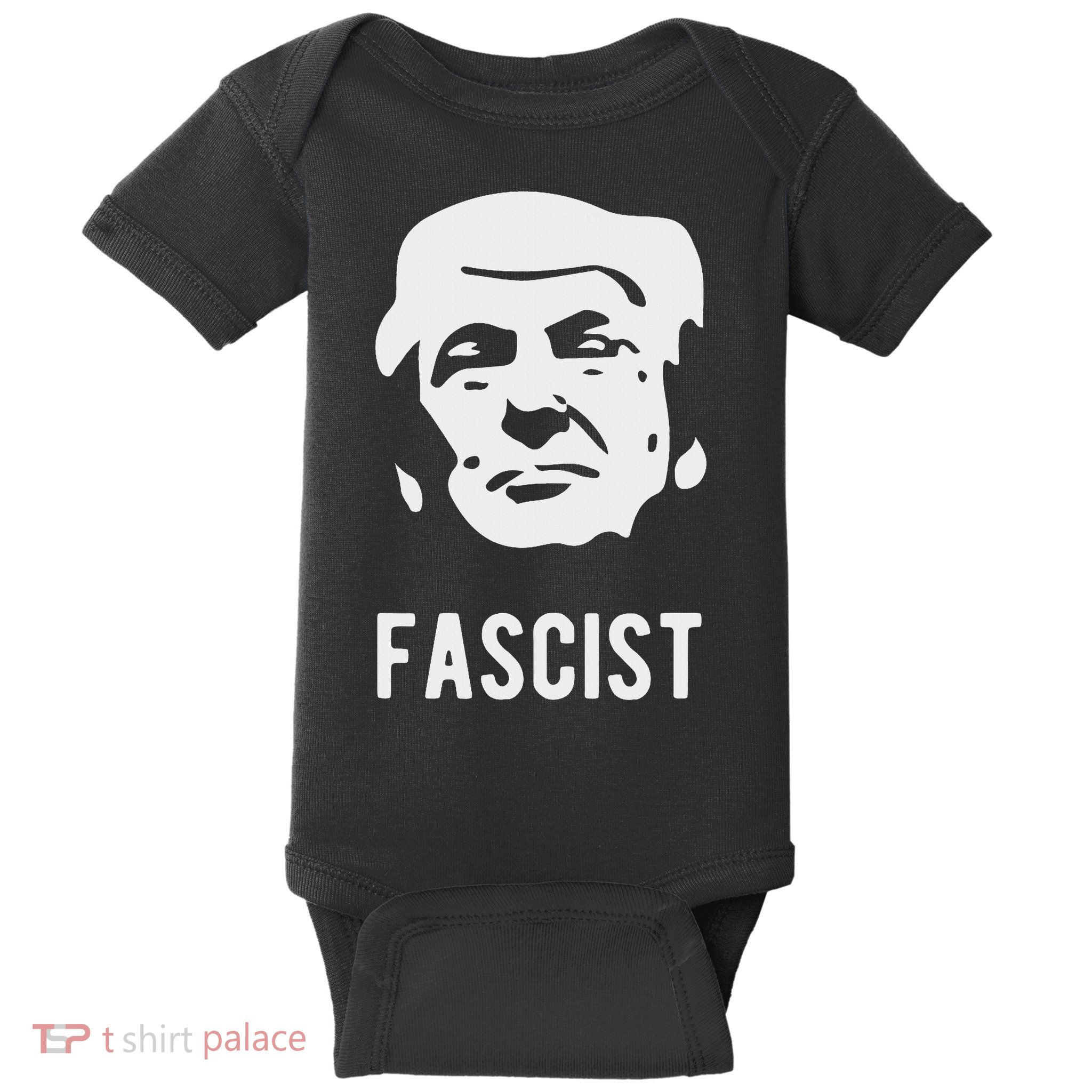 Fascist Anti Trump Baby Bodysuit