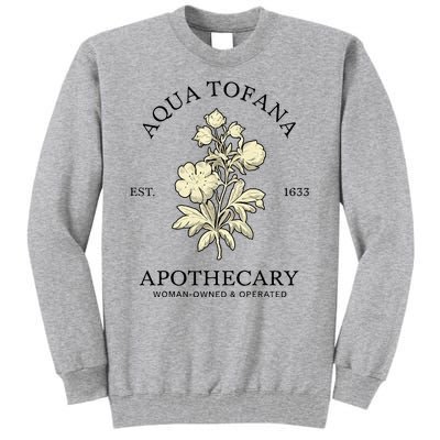 Feminist Aqua Tofana Apothecary Tall Sweatshirt