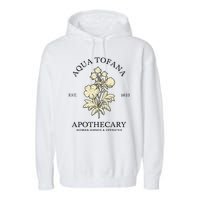 Feminist Aqua Tofana Apothecary Garment-Dyed Fleece Hoodie