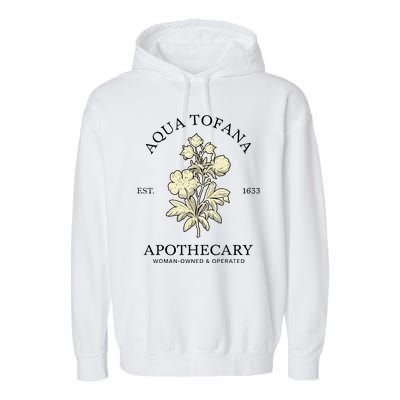 Feminist Aqua Tofana Apothecary Garment-Dyed Fleece Hoodie