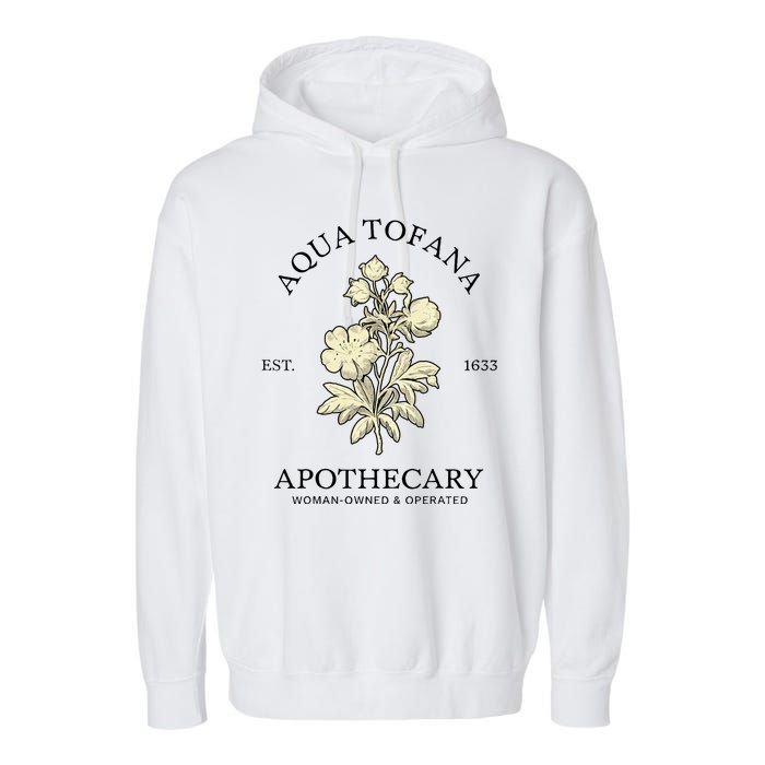 Feminist Aqua Tofana Apothecary Garment-Dyed Fleece Hoodie