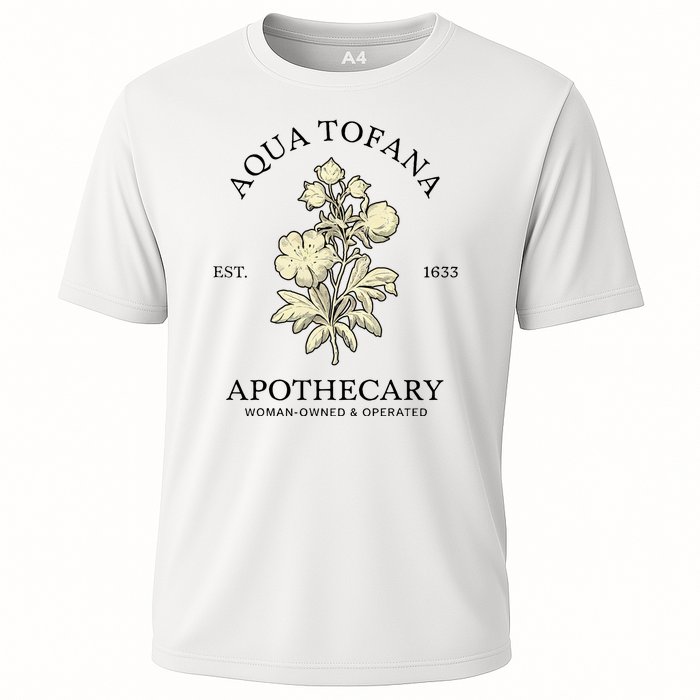 Feminist Aqua Tofana Apothecary Cooling Performance Crew T-Shirt