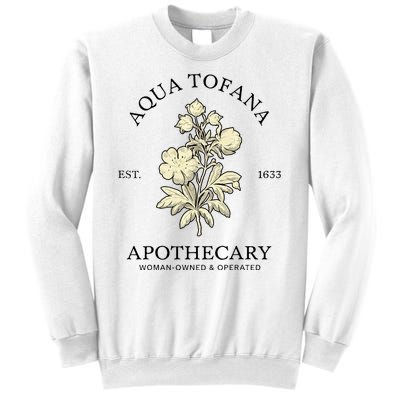 Feminist Aqua Tofana Apothecary Sweatshirt