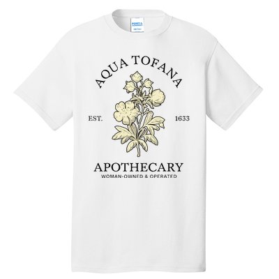 Feminist Aqua Tofana Apothecary Tall T-Shirt