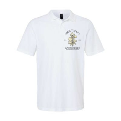 Feminist Aqua Tofana Apothecary Softstyle Adult Sport Polo