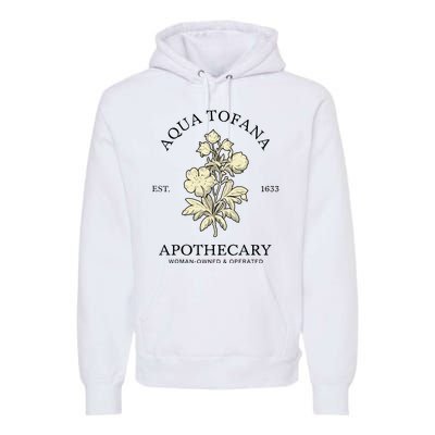 Feminist Aqua Tofana Apothecary Premium Hoodie