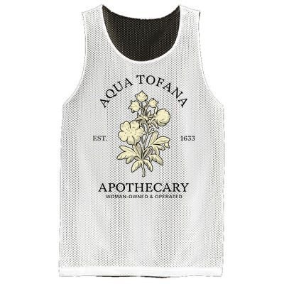 Feminist Aqua Tofana Apothecary Mesh Reversible Basketball Jersey Tank