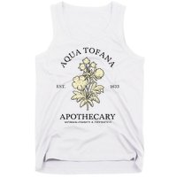 Feminist Aqua Tofana Apothecary Tank Top