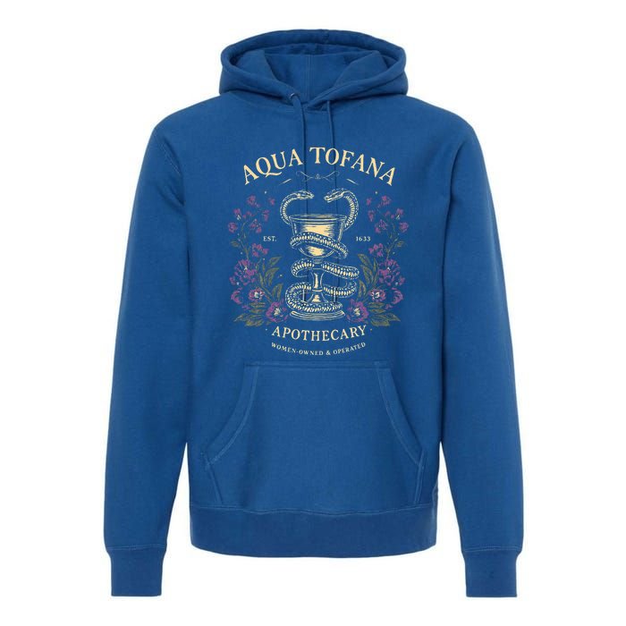 Feminist Aqua Tofana Apothecary Premium Hoodie