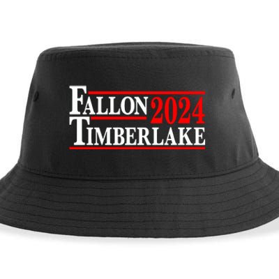 Fallon And Timberlake Election 2024 Sustainable Bucket Hat